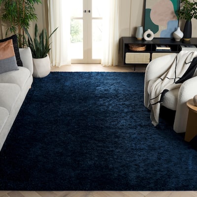 SAFAVIEH Tahoe Shag Josune Solid 1.2-inch Thick Rug
