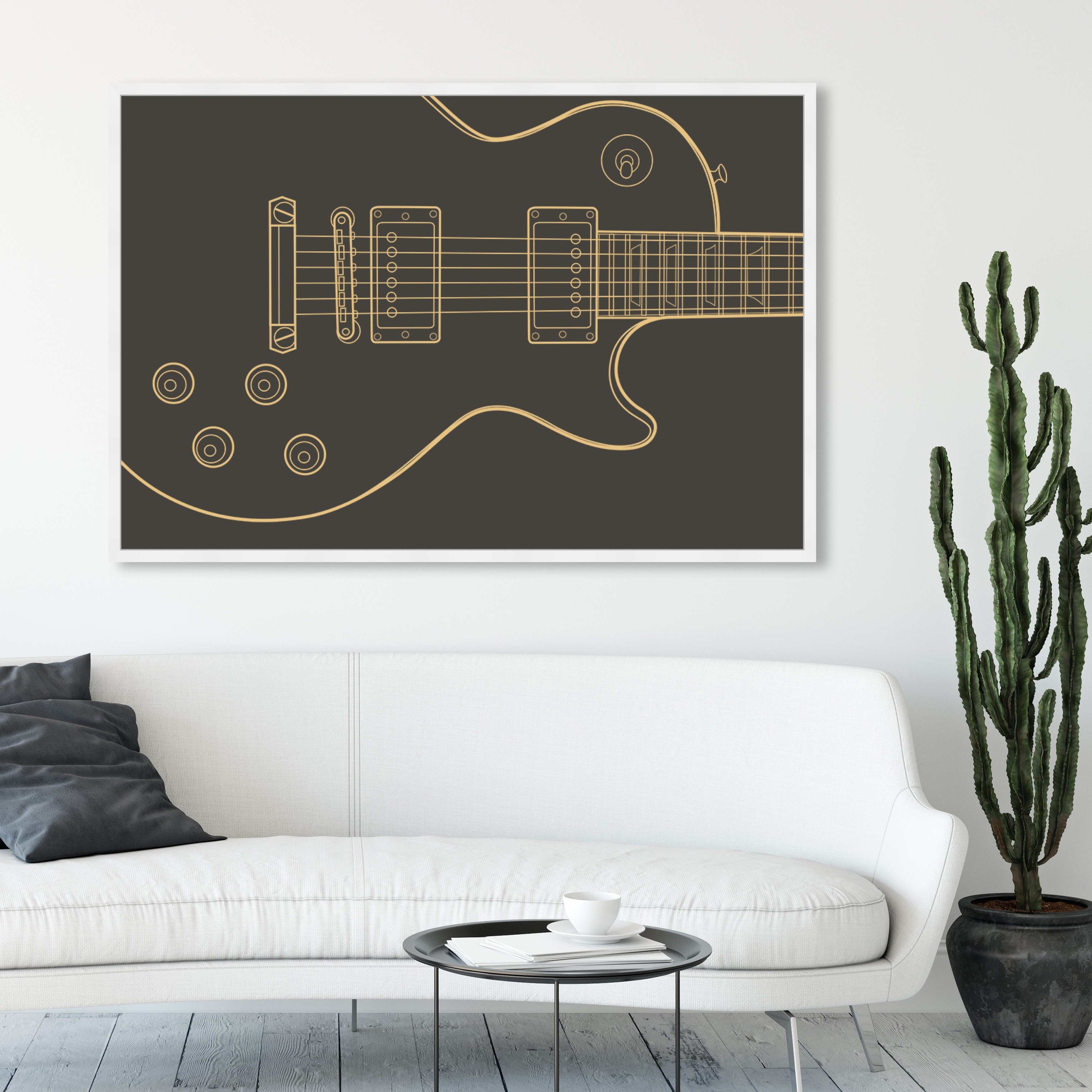 Pick Up Guitar To Play Like Last Time Music Bar Sign Wall Art Decor 10"x5"