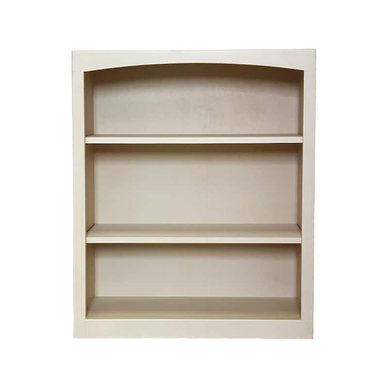 Arch+Haven Unfinished Solid Pine Bookcase