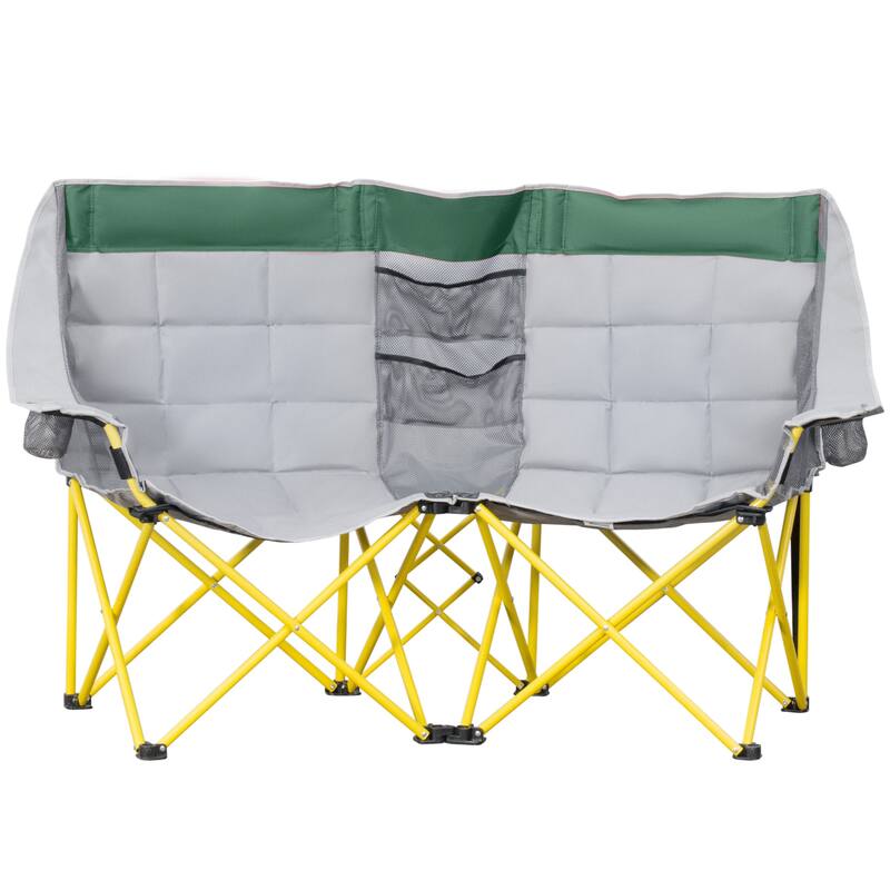 Outsunny Loveseat Style Camping Chair (Excluding the table)