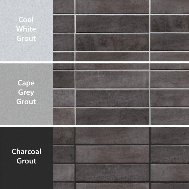 Merola Tile Tribeca Studio Basalt 2-3/8" x 9-5/8" Porcelain Wall Tile
