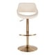preview thumbnail 145 of 144, Silver Orchid Svellingen Adjustable Bar Stool with Rounded T Footrest - Set of 2