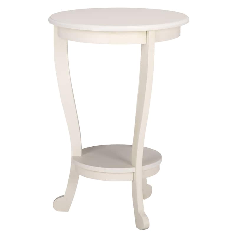 SAFAVIEH Carlotta Grey Pedestal Side Table - 18.1" x 18.1" x 26" - 18"W x 18"D x 26"H