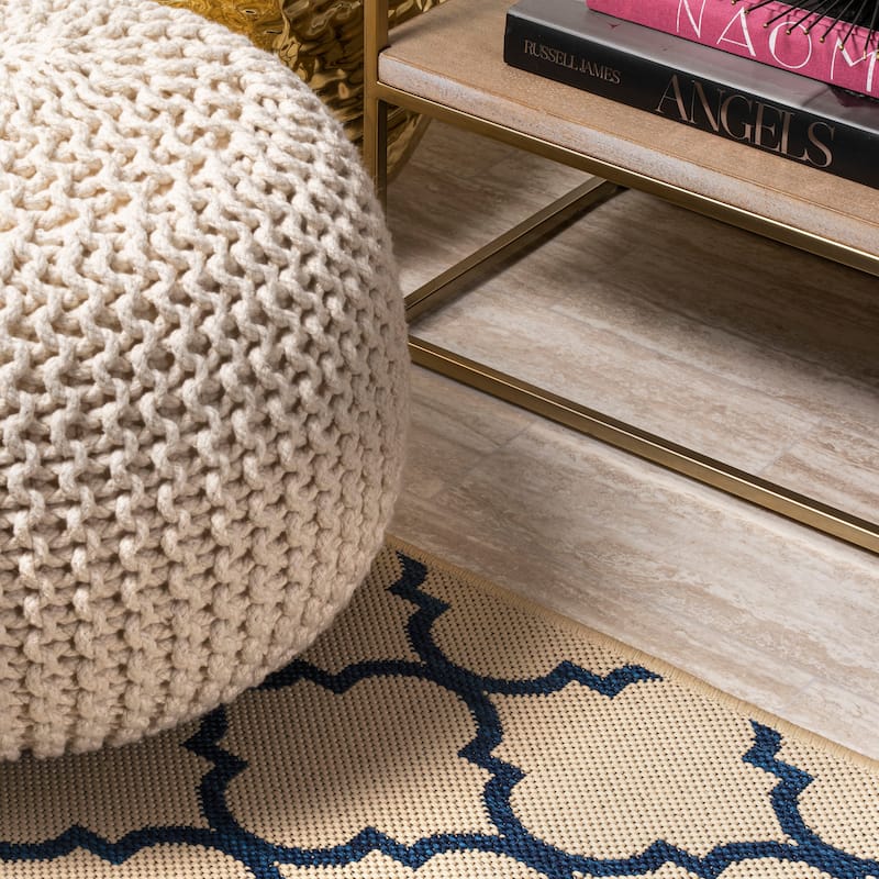 JONATHAN Y Isla Ogee Trellis Indoor/Outdoor Area Rug