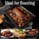 preview thumbnail 2 of 4, Classic Cuisine Iron Roasting Pan - Pre-Seasoned Roaster Pan with Handles