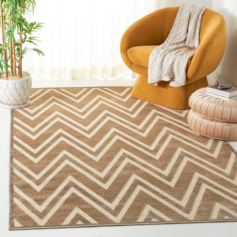 SAFAVIEH Paradise Trees Modern Viscose Rug