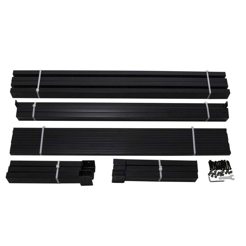 Black Metal Twin XL No Box-Springs Needed Platform Bed Frame Perfect for Any Room