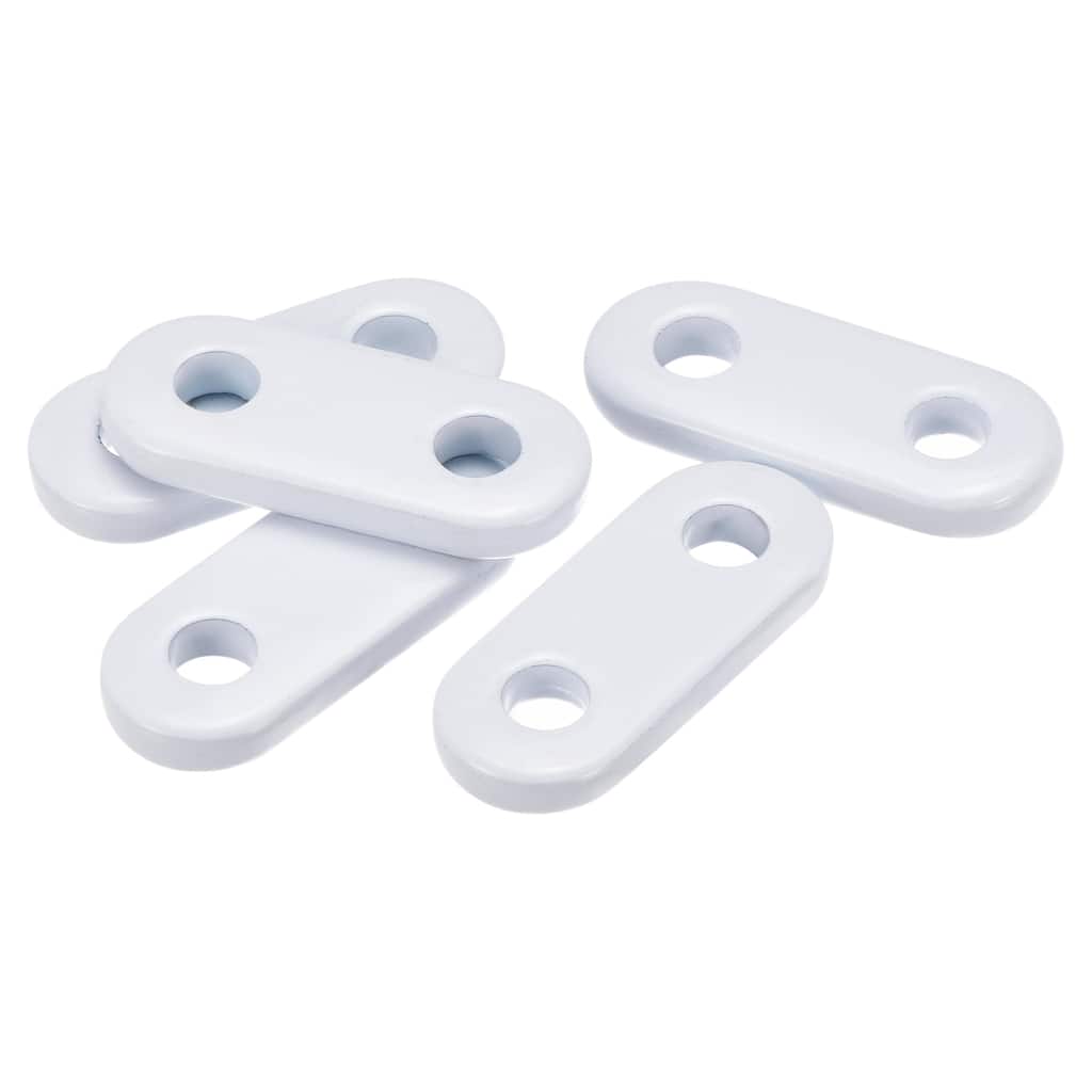 Curtain Weights - 15g, Iron Weight for Curtains Tablecloth Flags 10Pcs - White