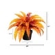 preview thumbnail 2 of 1, 17-in Autumn Artificial Fall Boston Fern Plant