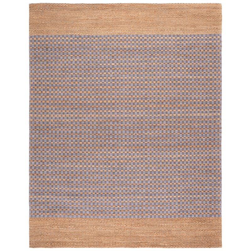 Martha Stewart by SAFAVIEH Handmade Enne Jute Rug - 8' x 10' - Natural/Grey