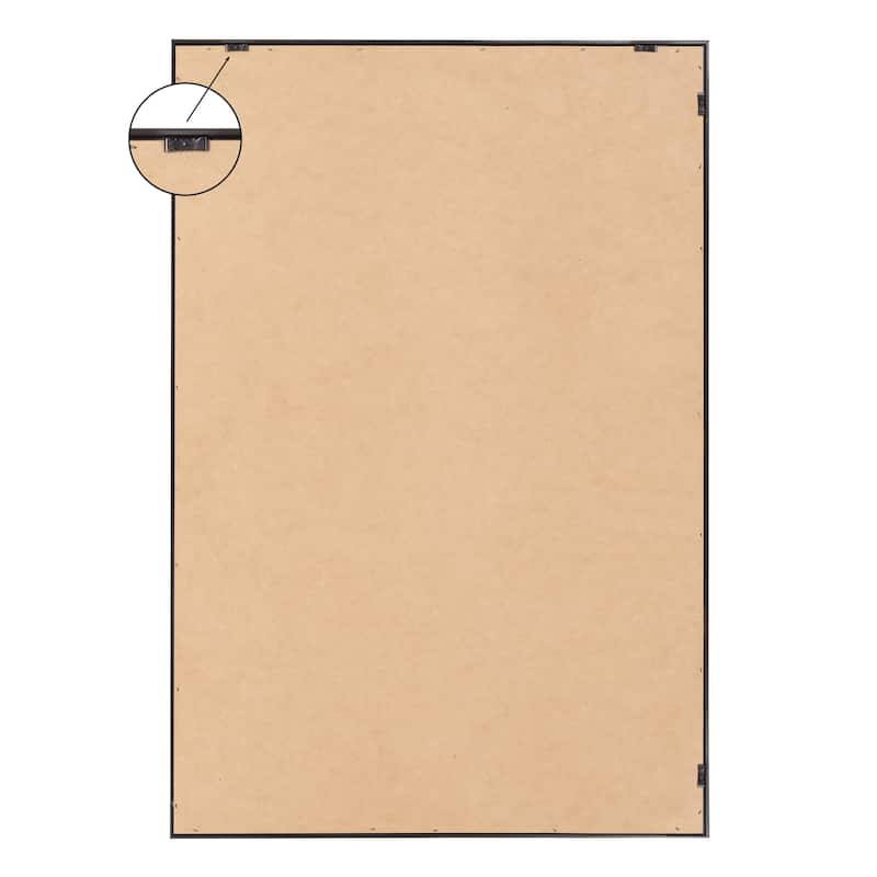 Kate and Laurel Sylvie 871 Circles Flinen Framed Canvas by Teju Reval
