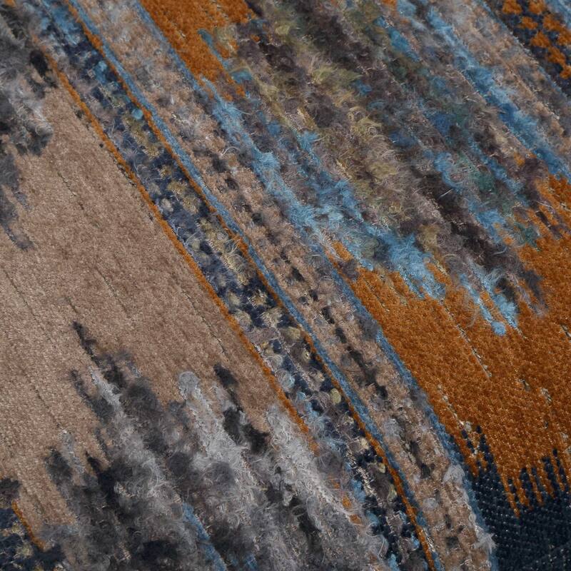 Uttermost Lainey Upholstered Ikat Armchair - 30.00" W x 32.50" H x 31.50" D