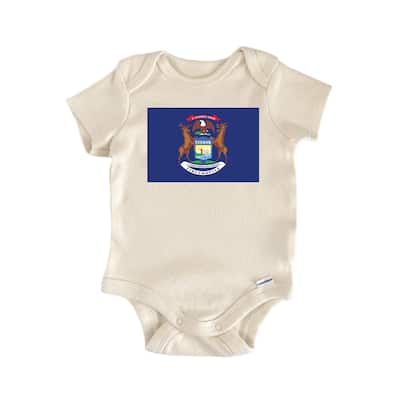 Michigan - Baby Boy Girl Clothes Infant Bodysuit Funny Cute
