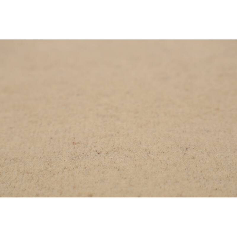 Solid Gabbeh Oriental Foyer Rug Hand-Knotted Wool Carpet - 2'0"x 2'11"