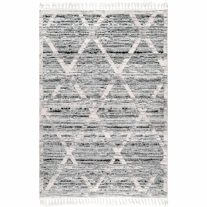 Nuloom Suri Soft Diamond Trellis Textured Area Rug