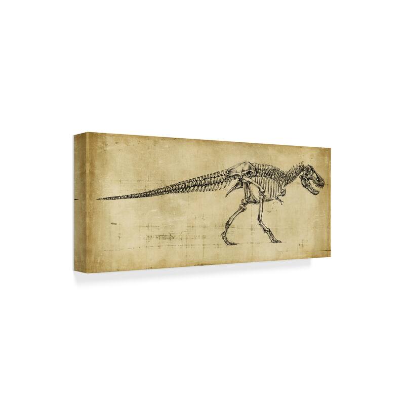 Ethan Harper 'Tyrannosaurus Rex Study' Canvas Art