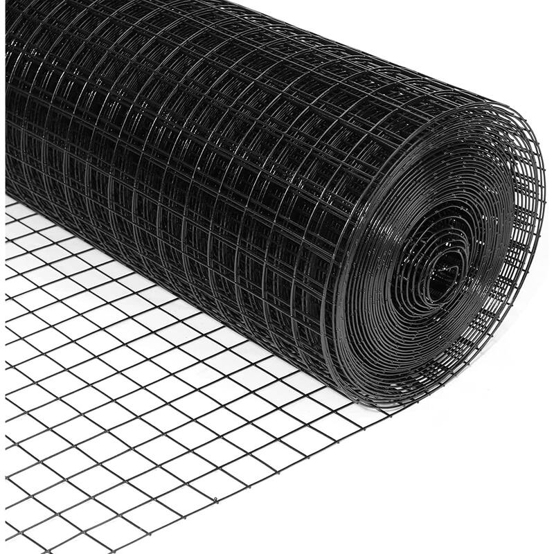 Vinyl Coated and Galvanized Alloy Steel Wire Mesh Roll - 2*50 feet