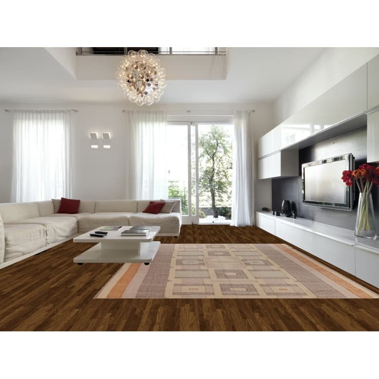 Hand Woven Oriental 100% Jute Carpet Southwestern Modern Multi-Colored Kilim Area Rug - 13' 1'' X 10' 8''