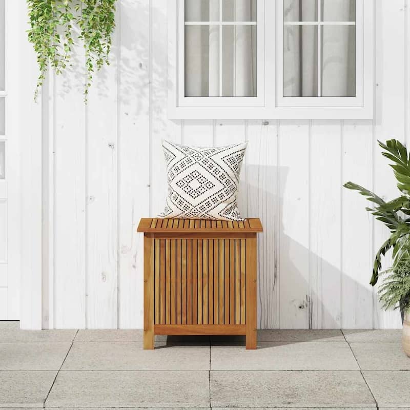vidaXL Outdoor Storage Box, Solid Acacia Wood