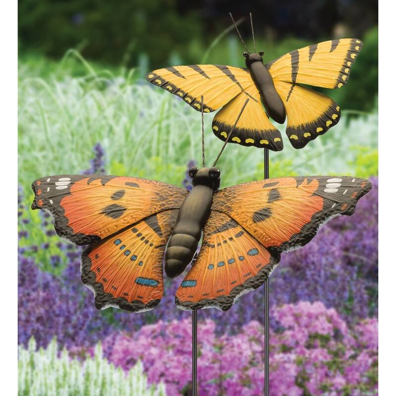 Butterfly Stake 46" - Painted Lady