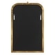 preview thumbnail 7 of 5, Arch Vanity Wall Mirror - 33" - Brass Plated Finish