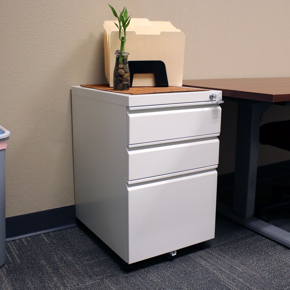 Amazon Com Lorell Seat Cushion Top Mobile File Pedestal Gray Furniture