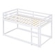 preview thumbnail 5 of 12, Sturdy Pine Wood Twin over Twin Low Floor Bunk Bed