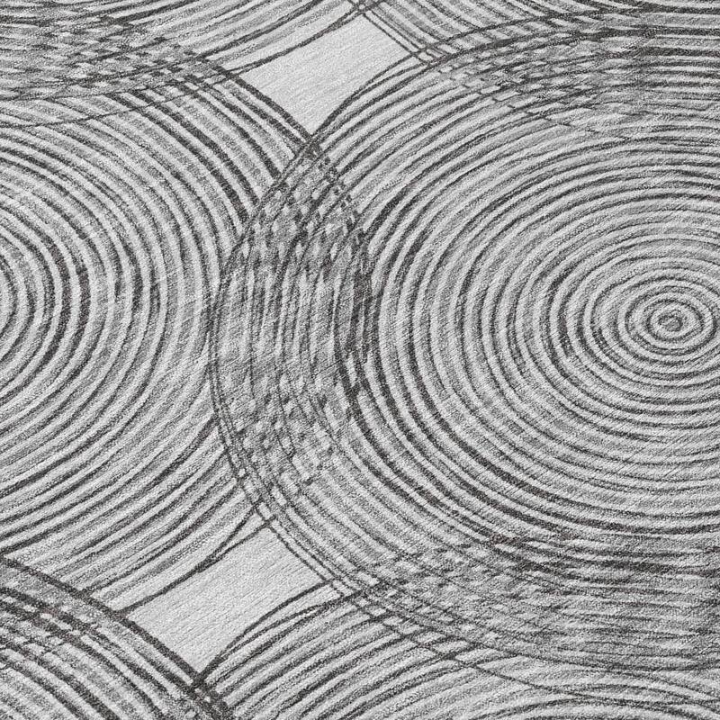 Machine Washable Indoor/ Outdoor Modern Pune Chantille Rug