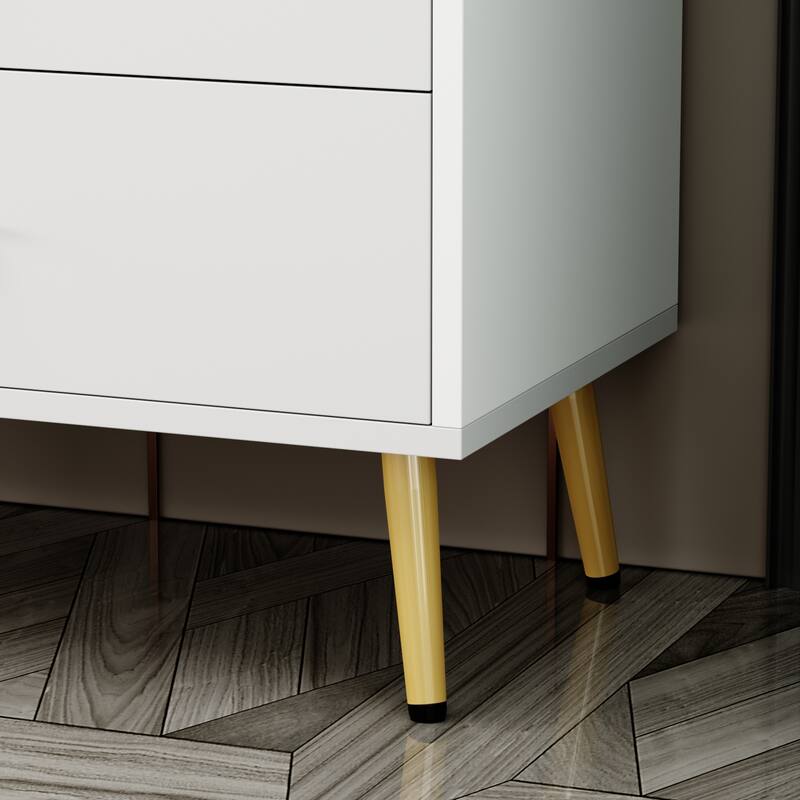 Kerrogee Modern 6-Drawer Storage Chest Dresser Drawer Organizers