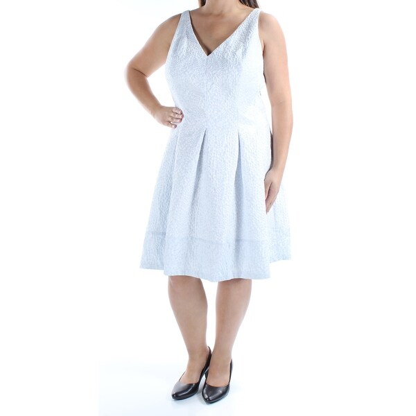 light blue dress size 18