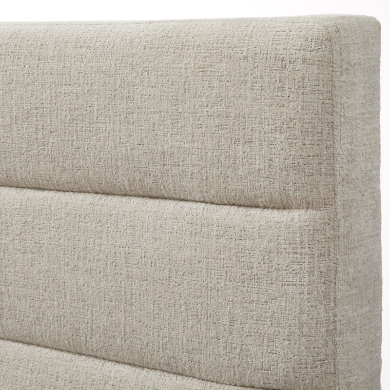 Lifestorey Raquel Channel Back Queen Upholstered Bed