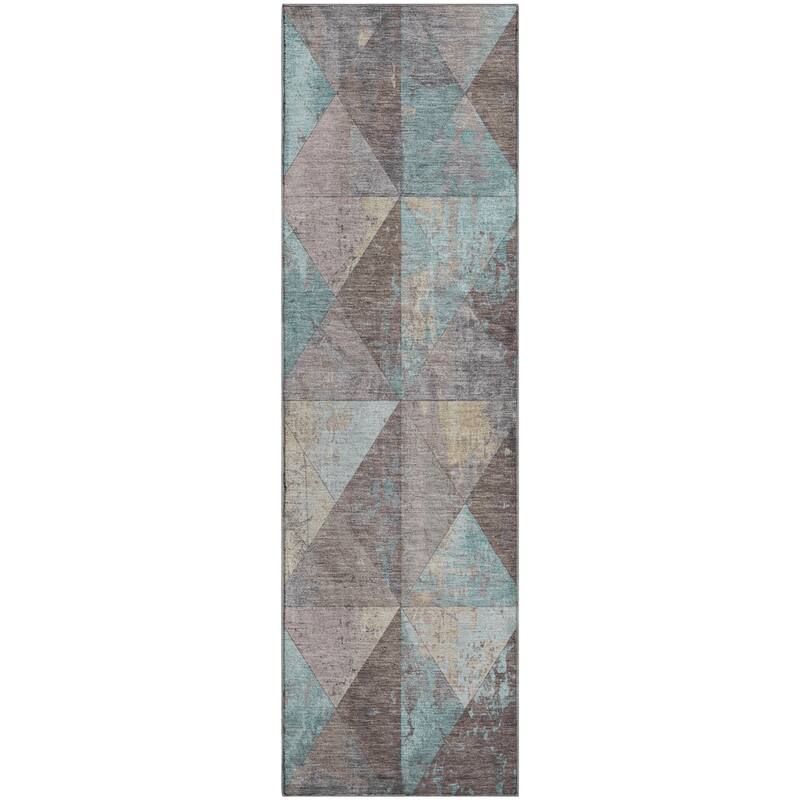 Premium Washable Super Soft Diamond Mosaic Mayfield Rug