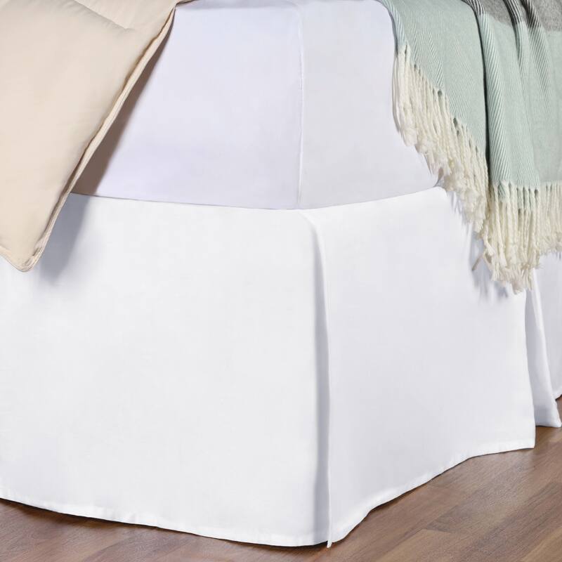 Superior 300 Thread Count Solid Combed Cotton Drop Bedskirt