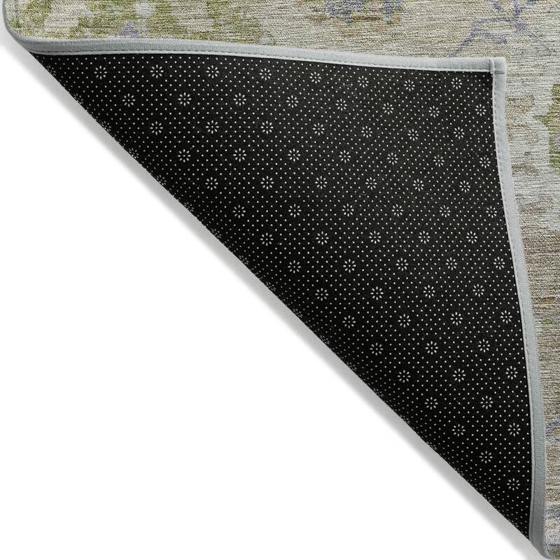 HomeRoots Floral Traditional Rectangle Outdoor Rug