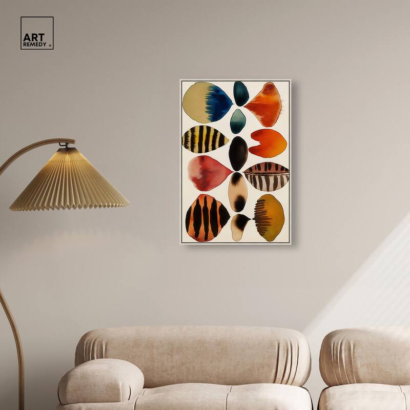 Assembled Pieces II Canvas by Art Remedy