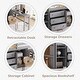 preview thumbnail 4 of 9, Twin Size Low Loft Bed with Pull-Out Desk, Storage Drawers, Cabinet and Shelves for Kids and Teens