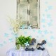 preview thumbnail 1 of 1, Walplus 3D Baby Blue Flowers Wall Sticker Wall Decoration DIY Home Art