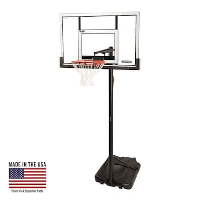 Lifetime Adjustable Portable Basketball Hoop (52-Inch)