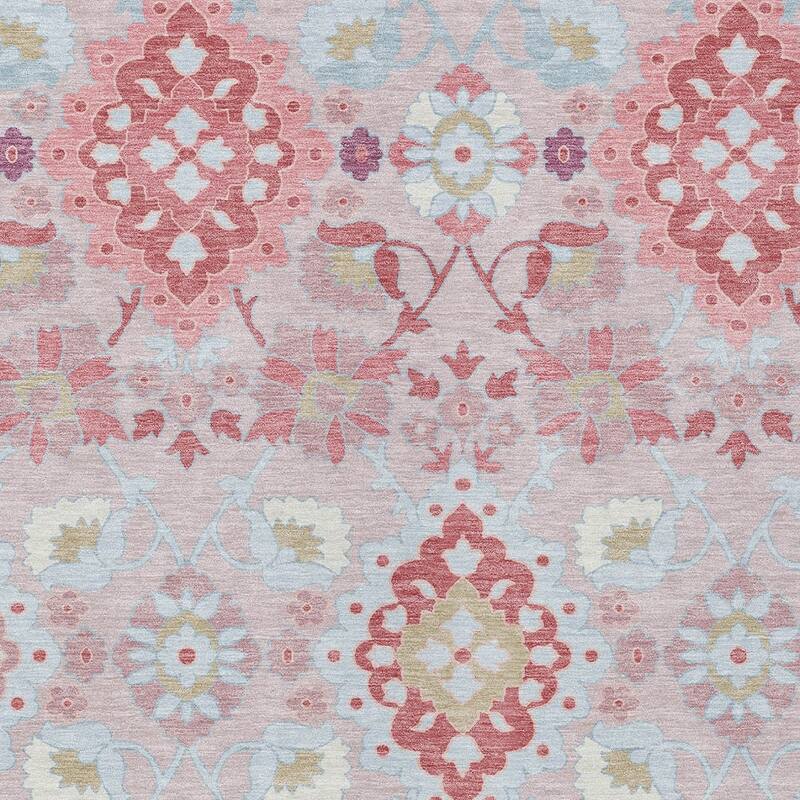 HomeRoots Oriental Traditional Rectangle Outdoor Rug