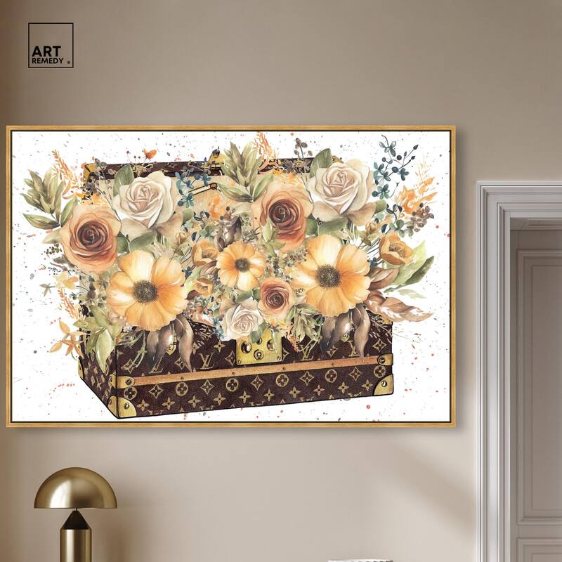 Doll Memories - Golden Memories Canvas by Art Remedy