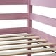 preview thumbnail 5 of 16, Twin High Loft Bed with Safety Guardrail,Built-in desk,Ladder