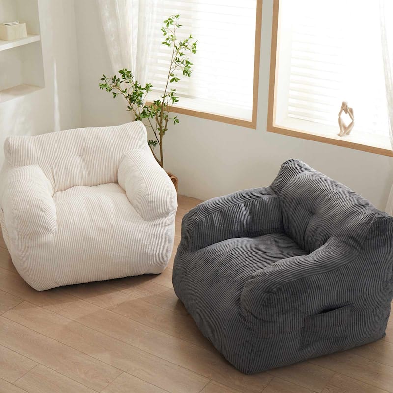 Medium Corduroy Bean Bag Chair