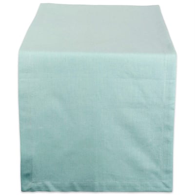 Design Imports Solid Chambray Table Runner (0.25 inches high x 14 inches wide x 72 inches deep)
