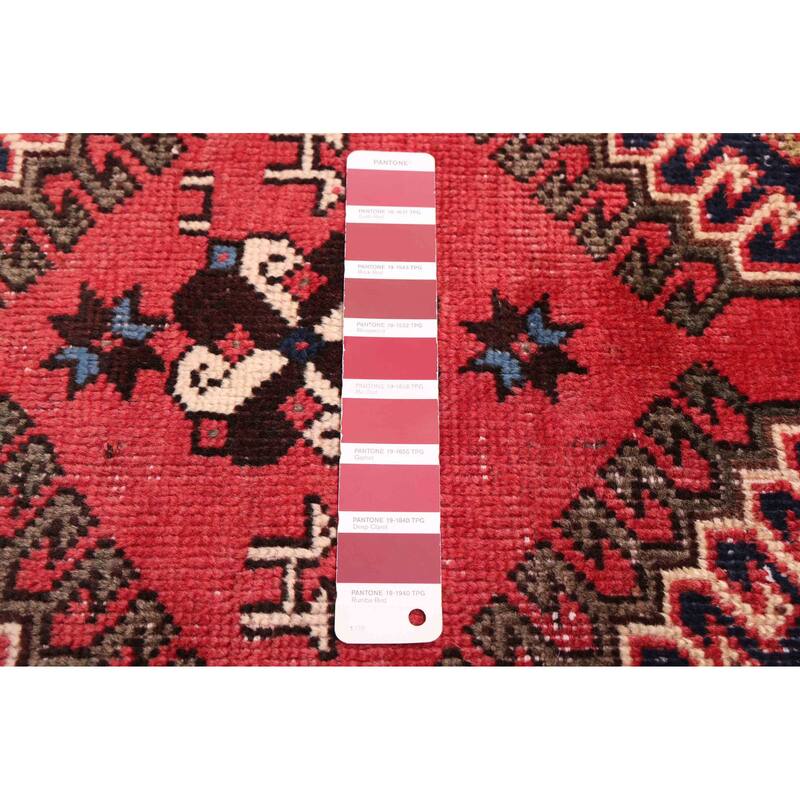 ECARPETGALLERY Hand-knotted Konya Anatolian Red Wool Rug - 6'0 x 9'7