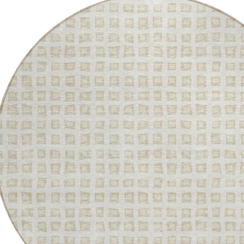 HomeRoots Geometric Transitional Rectangle Outdoor Rug