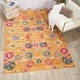 preview thumbnail 45 of 169, Nourison Passion Boho French Country Floral Area Rug. 5'3" x 7'3" - Sun - Runner
