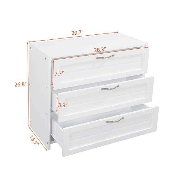 dimension image slide 2 of 12, Versatility Low Twin Size Wooden Kids Bed Loft Bed with Cabinets,Shelves,Storage Drawers,Guardrails and Slide