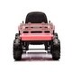 preview thumbnail 67 of 70, Electric Ride-On Tractor and Trailer for Kids, 24V, Bluetooth, Remote Control, and Safety Belt