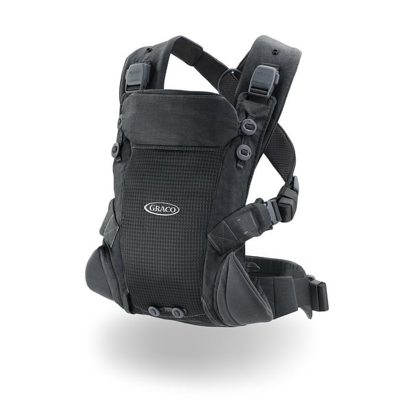 slide 2 of 6, Graco Cradle Me Lite 3-in-1 Baby Carrier, Charcoal Gray - N/A