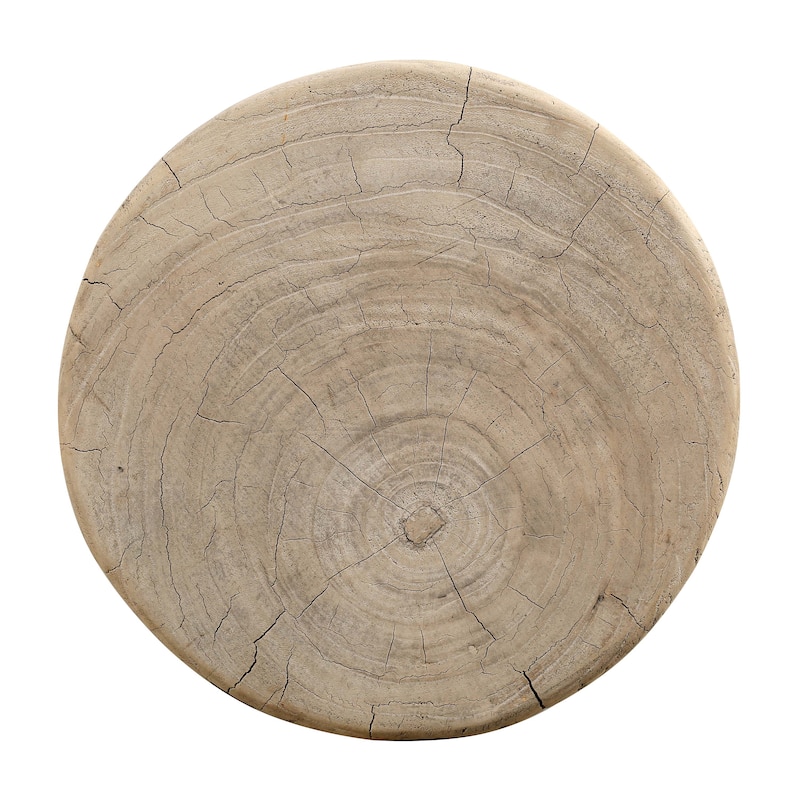 Artissance Live Edge Three Legs Round Table Approx.12-16"D 20"H